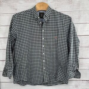 Cinch Plaid Button Down Shirt Western Long Sleeve Mens  XXL 2XL‎ Cowboy Rodeo